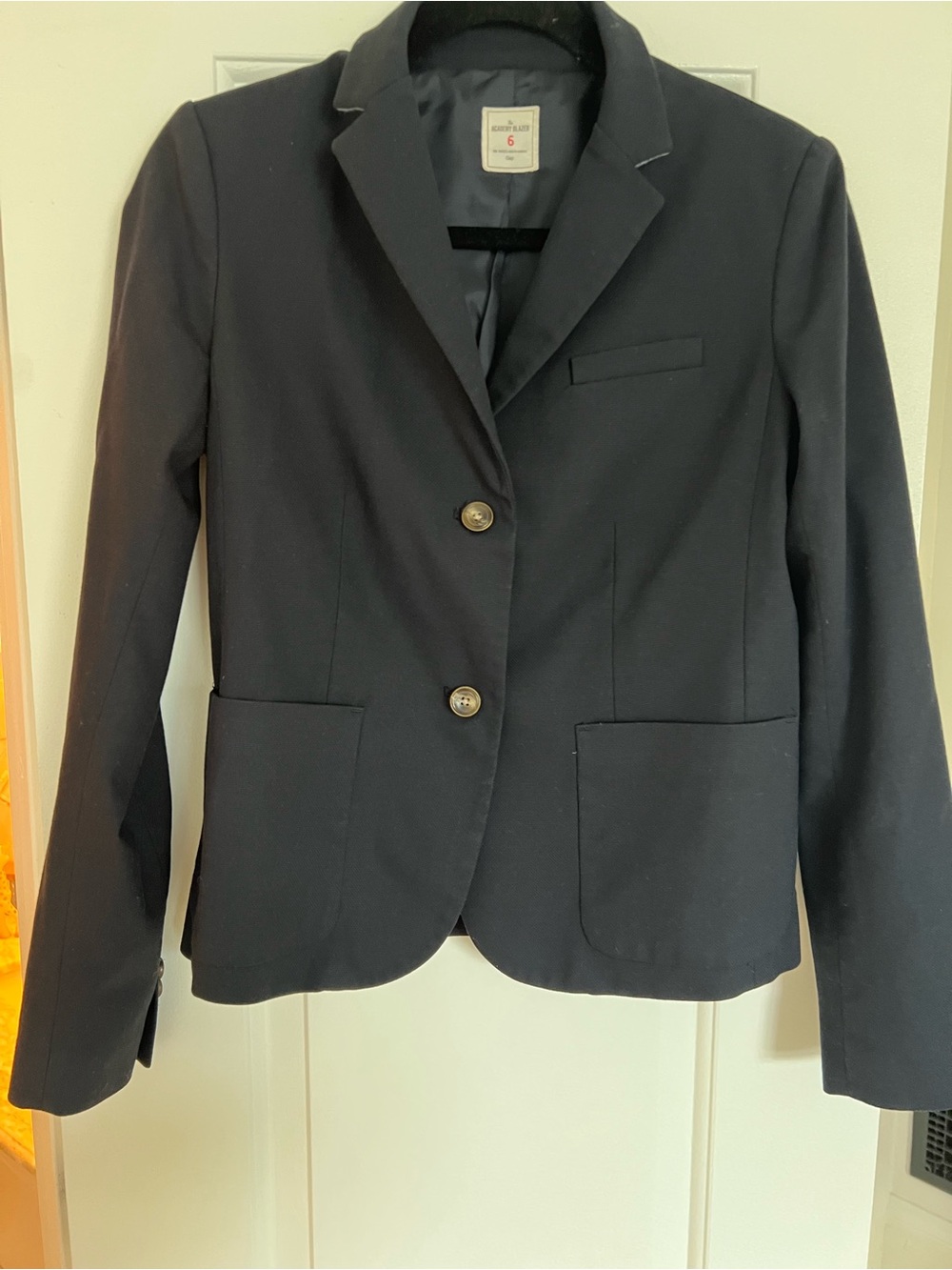 Gap Women's Navy Tailored Blazer - Size 6